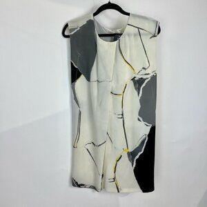 All Saints Printed Sleeveless Mini Dress